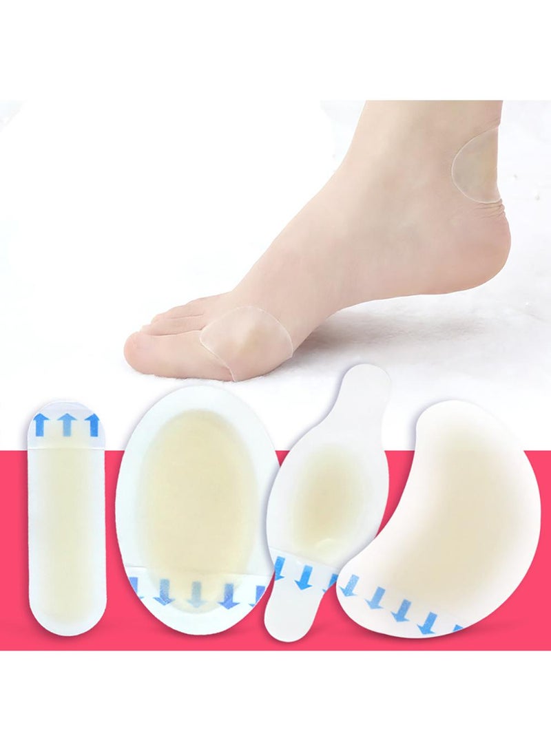 Sweet seven Blister Pads - 15 Packs of Waterproof Hydrocolloid Seal Bandages for Heels, Feet, and Toes - Adhesive Blister Prevention with Gel Cushions - Image 3