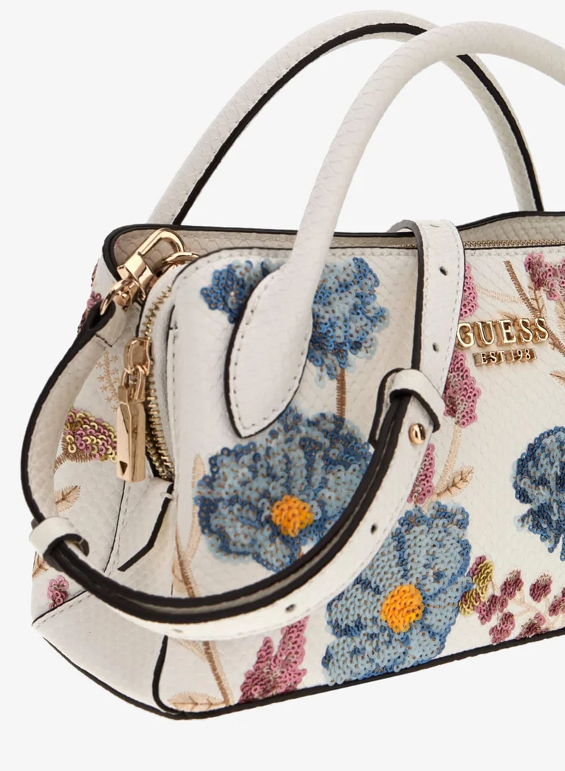 GUESS  Zaria Small Girlfriend Satchel Bag for Women | Best Price UAE