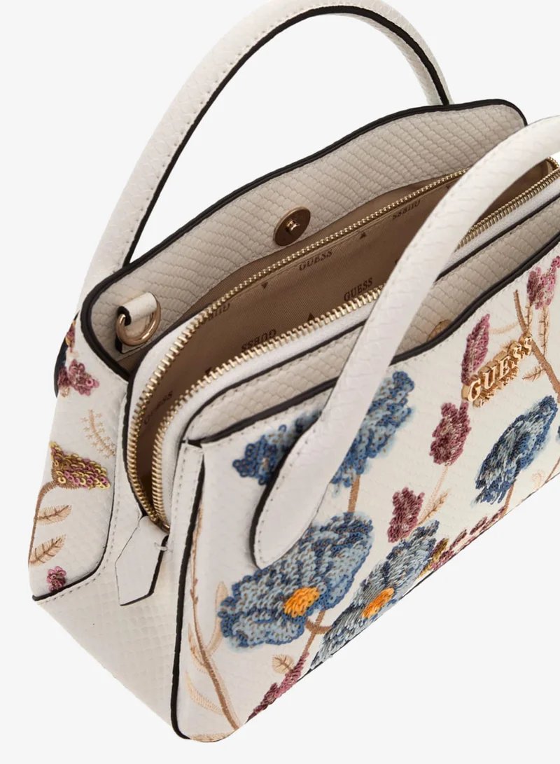 GUESS  Zaria Small Girlfriend Satchel Bag for Women | Best Price UAE