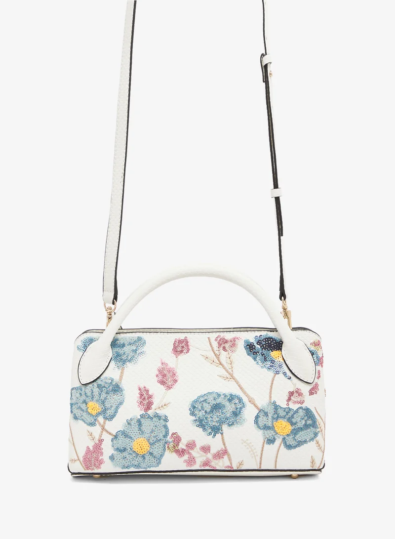 GUESS Zaria Small Girlfriend Satchel Bag