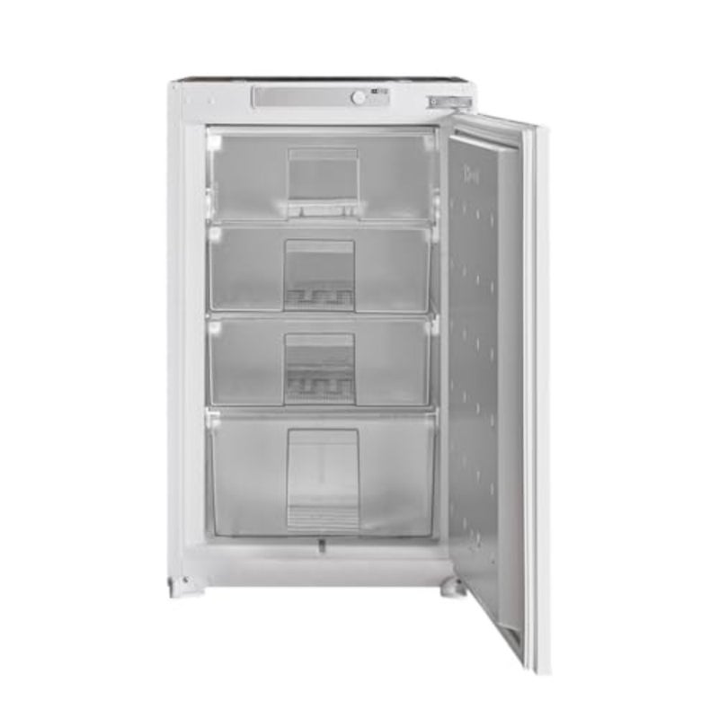Built-In Undercounter Single Door Freezer in White W540 x D545 x H875mm Reversible Door Mechanical Control Ideal for Modern Fitted Kitchens - Image 4