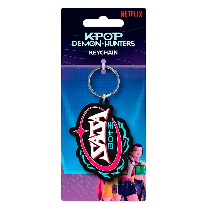 Pyramid K-Pop Demon Hunters Saja Boys PVC Keychain