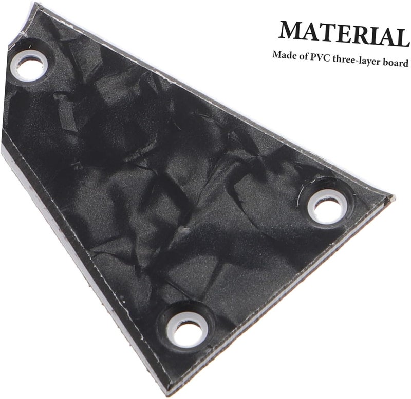 Abaodam Guitar Parts Truss Rod Cover Back Plate Fit for Electric Guitars Easy Install Scratch Protection - Image 3