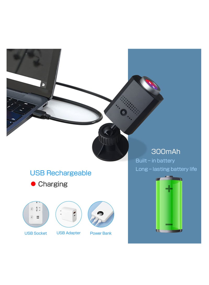 SYOSI USB Star Projector Night Light 3 Colors 9 Lighting Modes Portable Adjustable Romantic Car Interior Lights 360 Degree Rotation USB Car Roof Light Decor for Bedroom Party Ceiling (Blue & Red) - Image 3