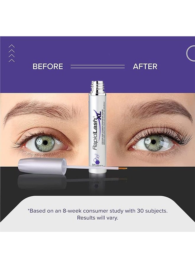 Rapidlash Eyelash Enhancing Serum with Hexatein 1 Complex, Promotes Appearance of Longer And Thicker Eyelashes, Thicker Eyelash Serum Highly Effective Product, Can Easily Be Worn Alone or Under Makeup, 4ml  - Image 4