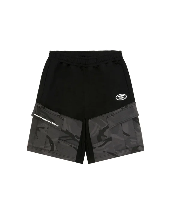 AAPEUNVS moonface cargo sweat shorts
