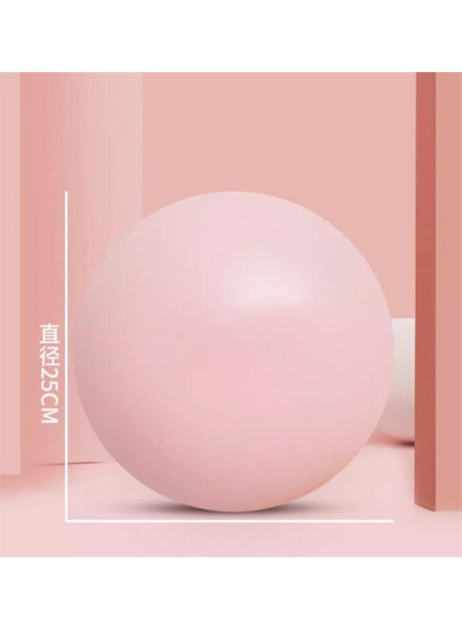 HOMESTAR Pilates Ball, Mini Ball, Small Exercise Ball for Pilates, Yoga, Core Training, Physical Therapy, Balance, Stability, Stretching, Pink - Image 5