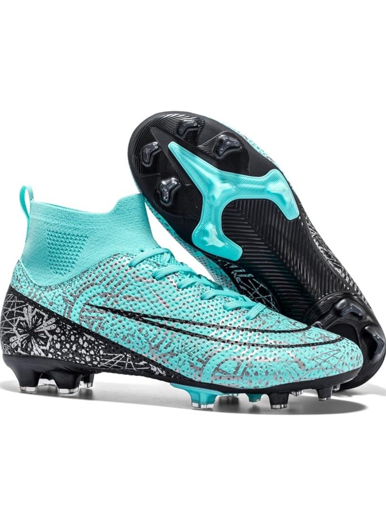 Men's Women's Soccer Shoes Boys Gold-Soled Spikes Football Shoes Student Grass Training Shoes Outdoor Football Boots Unisex - Image 1