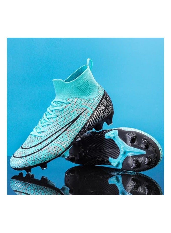 Men's Women's Soccer Shoes Boys Gold-Soled Spikes Football Shoes Student Grass Training Shoes Outdoor Football Boots Unisex - Image 4