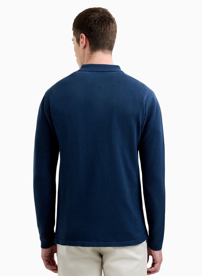 فرنش كونكشن كنزة بياقة محبوكة - Image 2