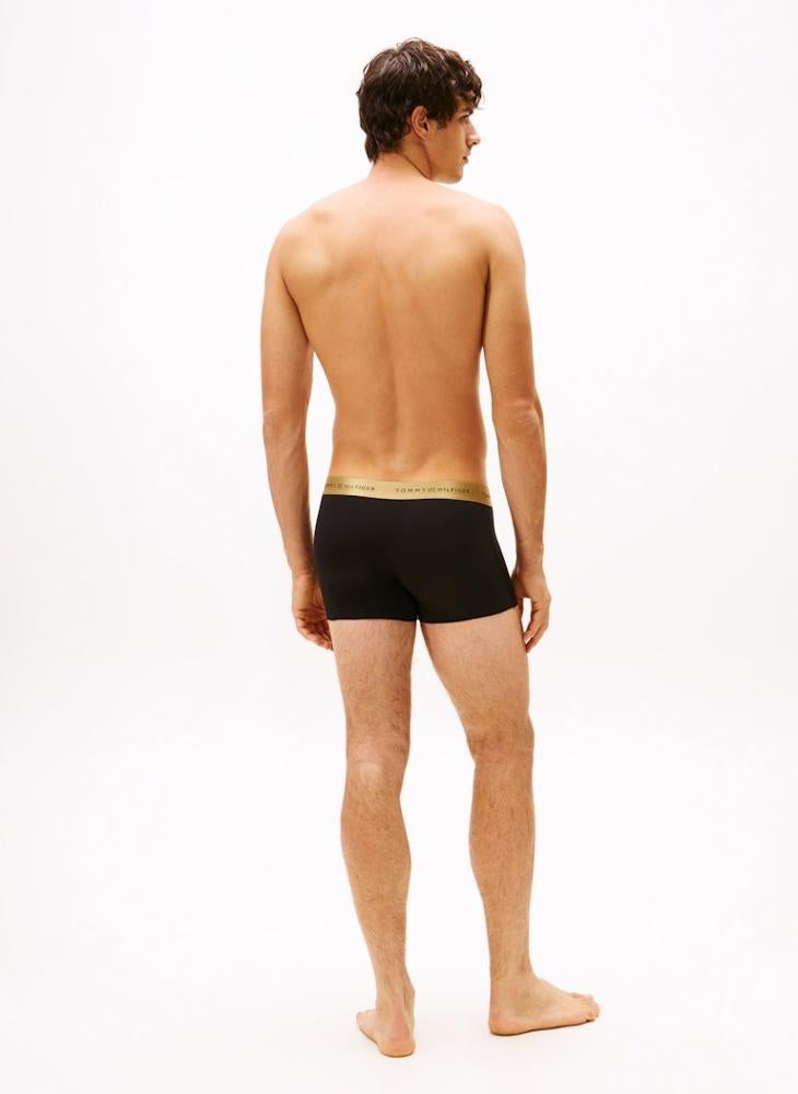 تومي هيلفيغر ثلاث قطع سراويل داخلية بشعار معدني مميز - Image 3