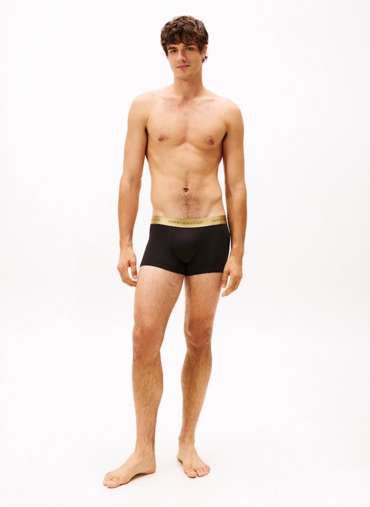 تومي هيلفيغر ثلاث قطع سراويل داخلية بشعار معدني مميز - Image 5