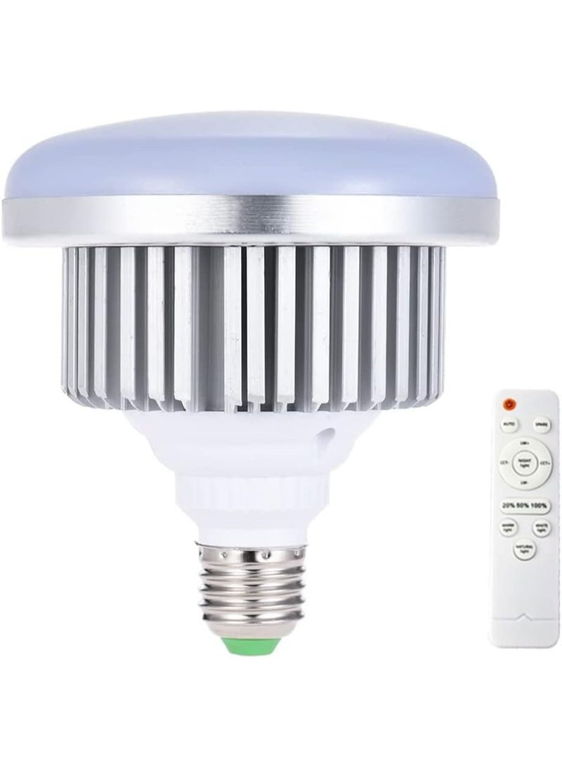 eWINNER Energy Saving LED E27 UFO modeling Light Bulb 150W remote control Adjustable color temperature 3000K-5700K bulb for Photography Photo Studio Video... - Image 1