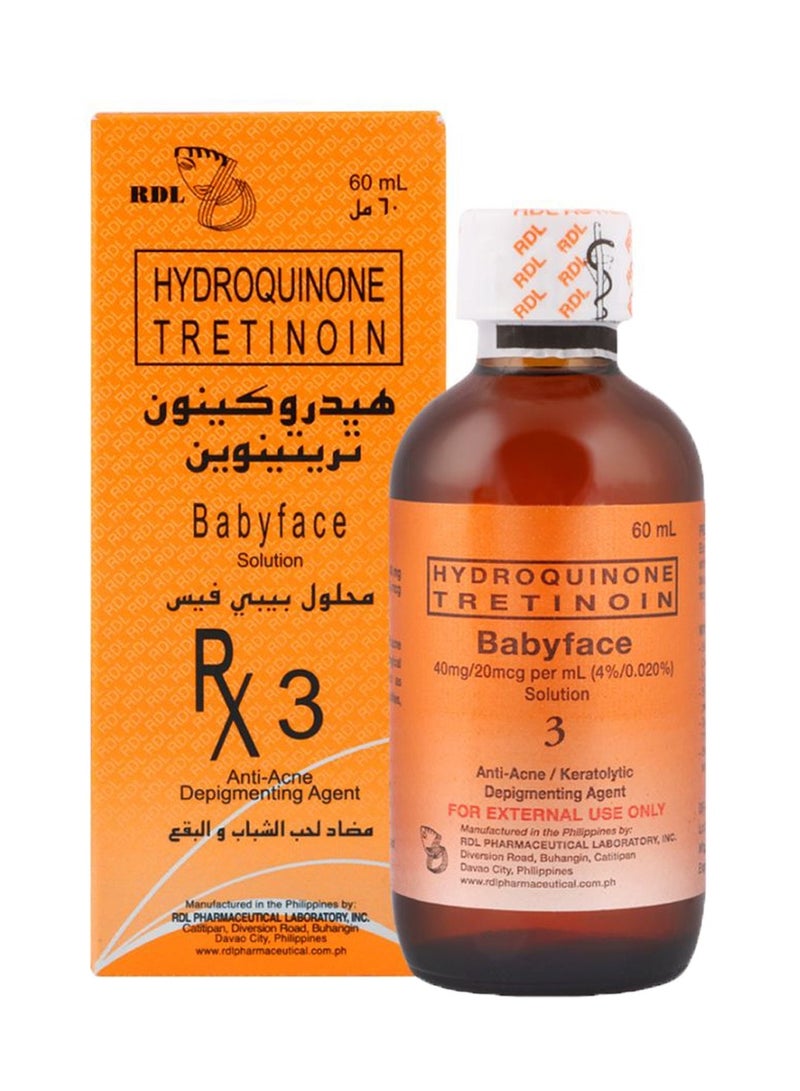 Babyface Solution RX3 - 60 ml