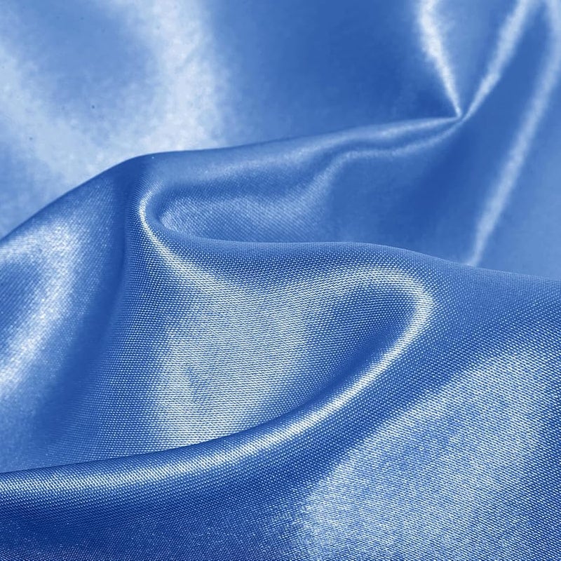 TIDTALEO 8pcs Blue Satin Cloth Napkins Soft Washable for Restaurant Hotel Banquet Home - Image 5