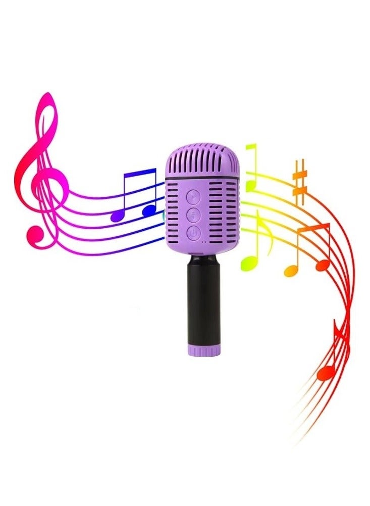 Portable Handheld Wireless Bluetooth karaoke Microphone Speaker - Image 2