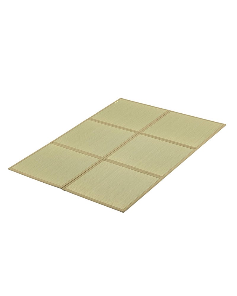 FULI Japanese Tatami Mattress, Tatami Rug, Igusa Mat (Japanese Rush Grass) Foldable, Made in Japan (Natural, Full XL) - Image 1