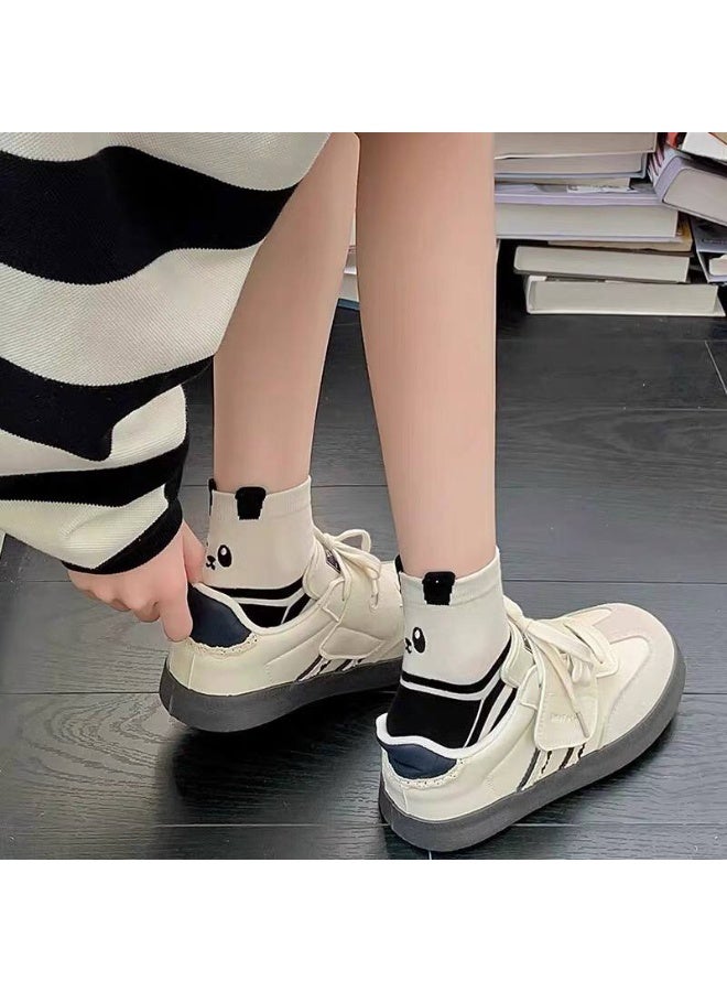 Women's Casual Cotton Ankle Socks - Soft Ankle-Length Short Socks - Set (5 Pairs + 1 Free Gift) - Multiple Modern Colors - Image 4