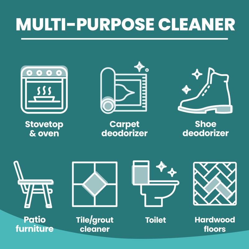 20 Mule Team All Natural Borax Detergent Booster & Multi-Purpose Household Cleaner, 65 Ounce, 4 Count - Image 4
