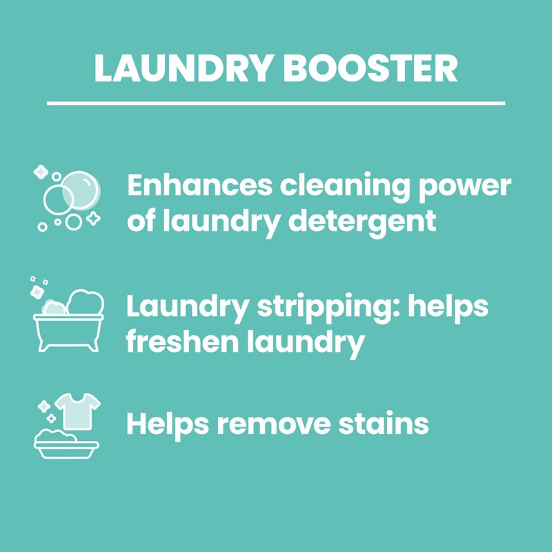 20 Mule Team All Natural Borax Detergent Booster & Multi-Purpose Household Cleaner, 65 Ounce, 4 Count - Image 3