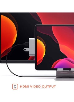 NIBEMINENT Aluminum Type-C Mobile Pro Hub For iPad And Smartphones,Tablets Silver  - Image 4