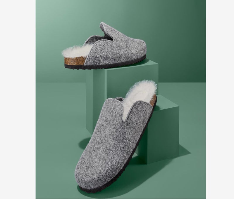 Tchibo Kids Boy Home Slipper, Grey - Image 1