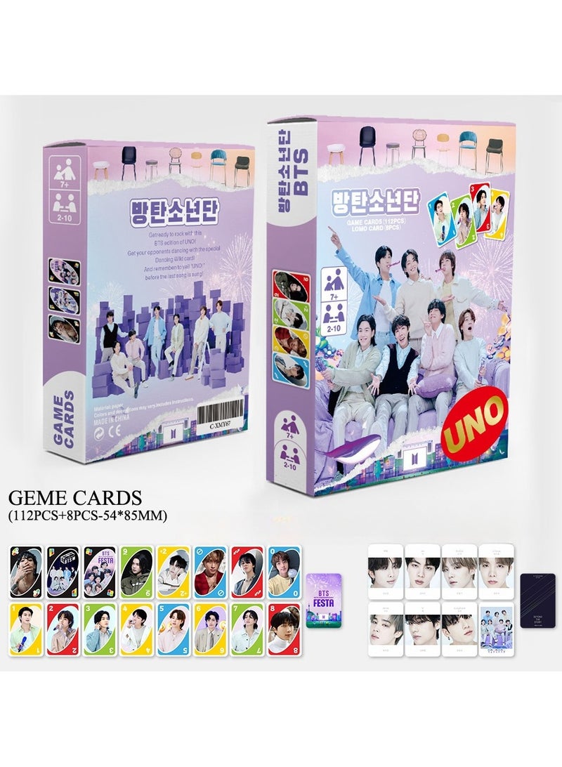EHOME - BTS Theme UNO Game Card UNO Desktop Game Card - Image 1