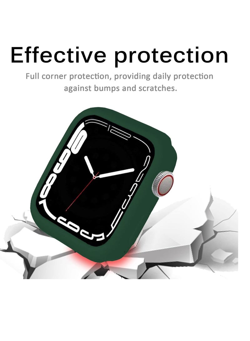 Replacement Silicone TPU Case Cover Compatible with Apple Watch Ultra 49mm Shockproof Anti-Scratch Full Body ProtectionReplacement Silicone TPU Case Cover Compatible with Apple Watch Ultra 49mm Shockproof Anti-Scratch Full Body Protection - Image 2