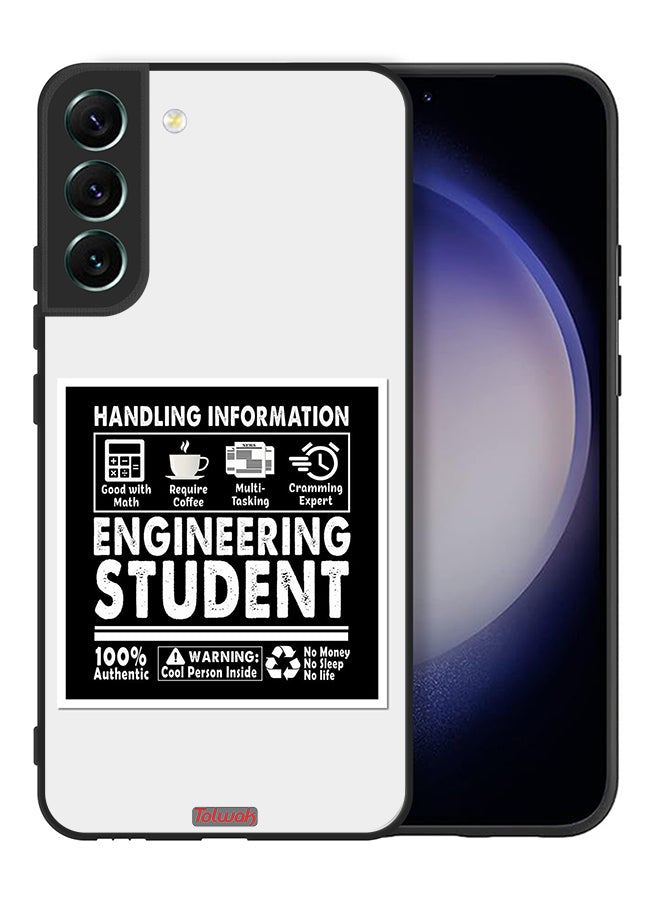 Tolwak Samsung Galaxy S22 Plus 5G Protective Case Cover Engineering Student Sticker - Image 2