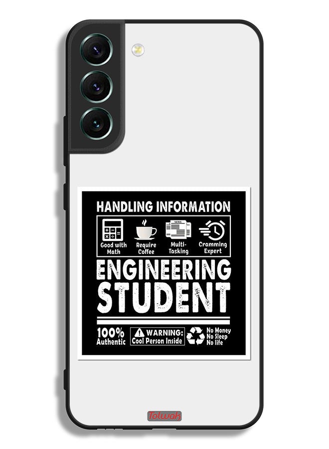 Tolwak Samsung Galaxy S22 Plus 5G Protective Case Cover Engineering Student Sticker - Image 3