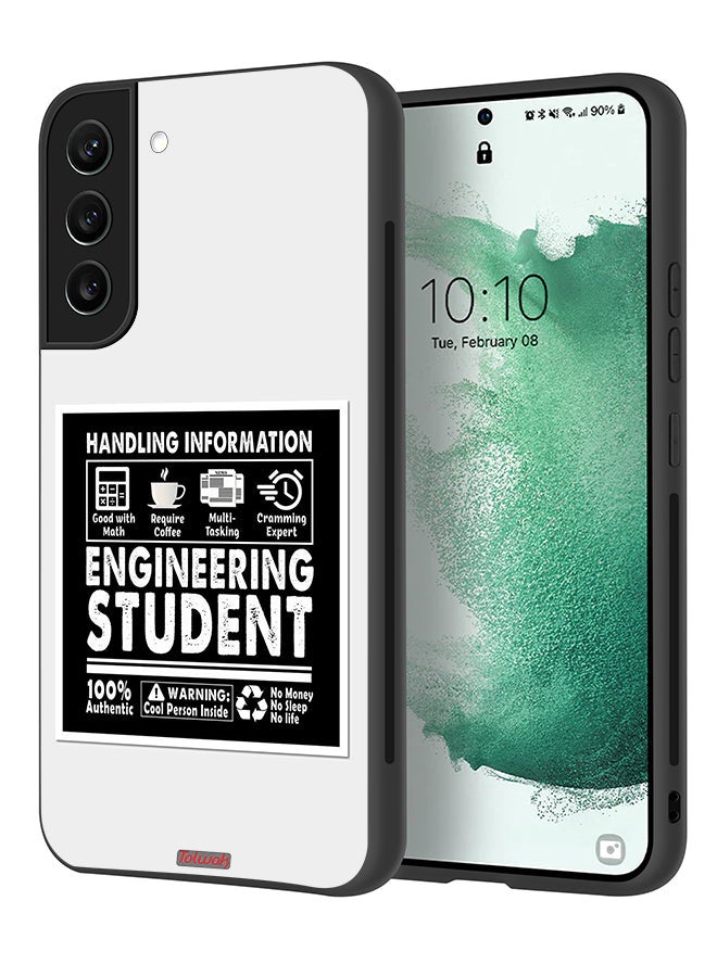 Tolwak Samsung Galaxy S22 Plus 5G Protective Case Cover Engineering Student Sticker - Image 1