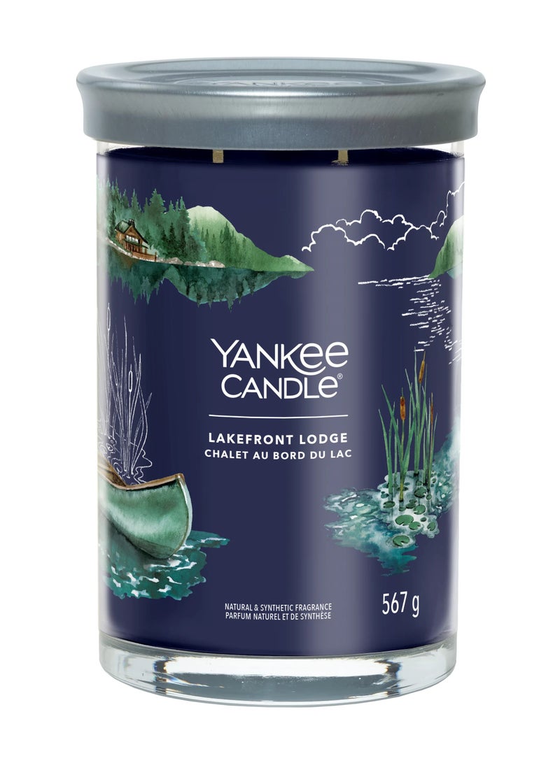 YANKEE CANDLE Lakefront Lodge Candel Jar 567 G - Image 1