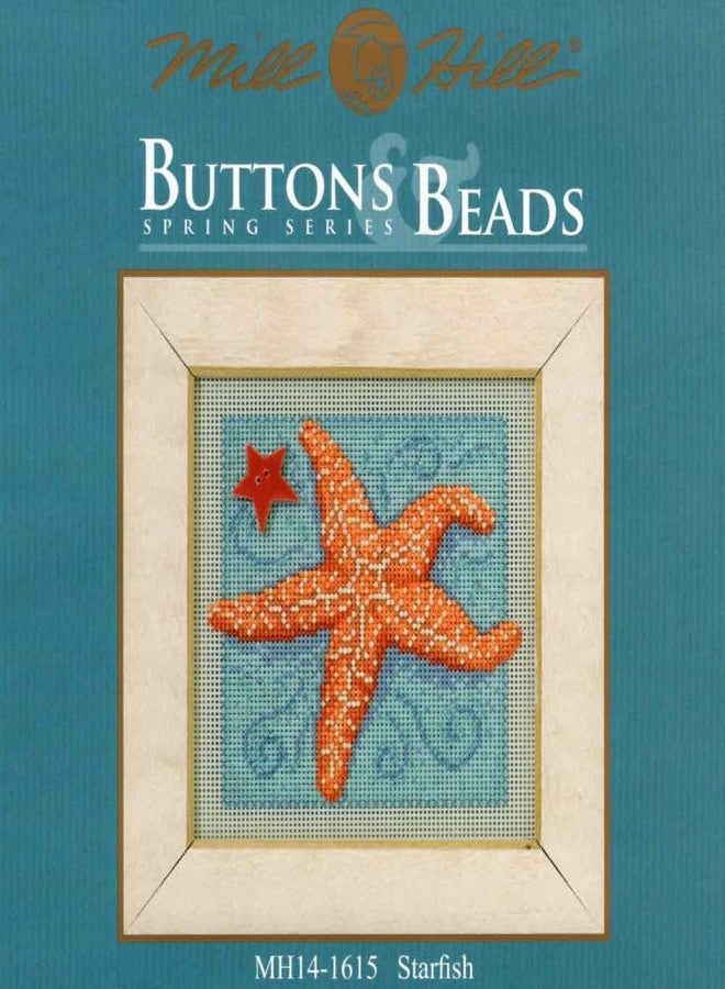 Mill Hill Starfish Beaded Counted Cross Stitch Kit 2016 Buttons & Beads Spring MH141615 - Image 3