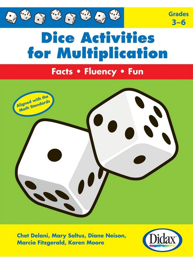 Didax Educational Resources Dice Activities for Multiplication