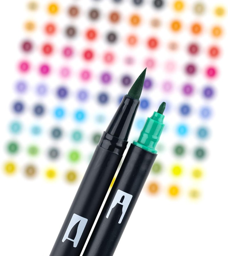Tombow 56188 Dual Brush Pen Art Markers, Galaxy, 10-Pack. Blendable, Brush and Fine Tip Markers - Image 4