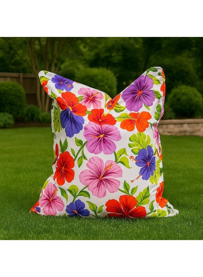 BS B&S Fashion Bull Oversized Beanbag – Polyester Fabric Floor Lounger  - Image 1