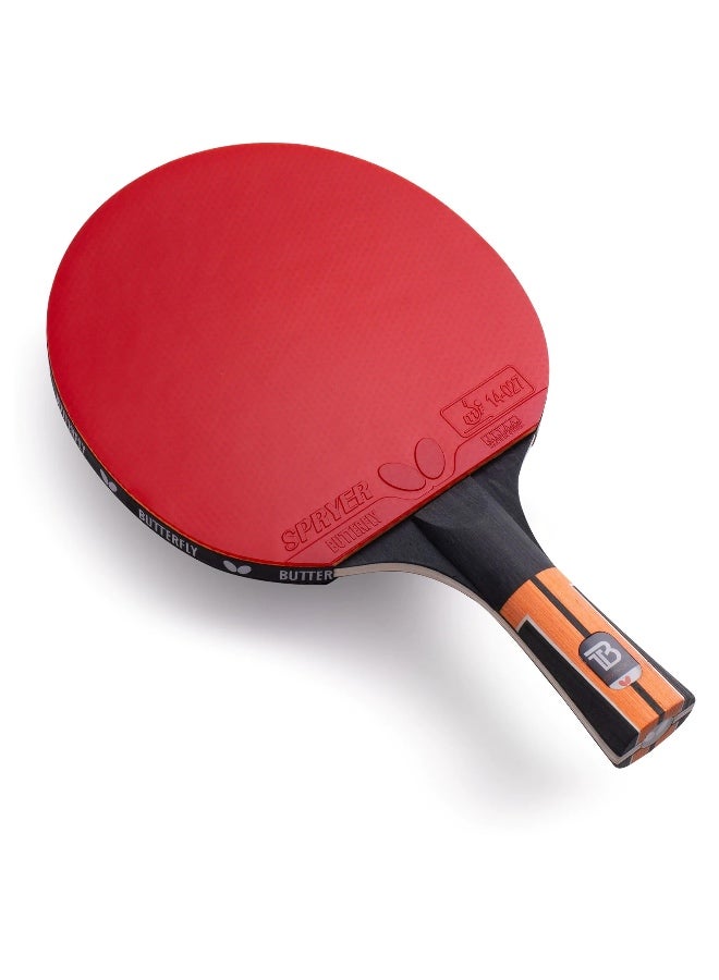 Butterfly Timo Boll Comfort Kids Table tennis Racket|Perfect Starter Bat for Young and Aspiring Table Tennis Players | Designed for Young Players with a Smaller Grip and Lightweight Blade - Image 2
