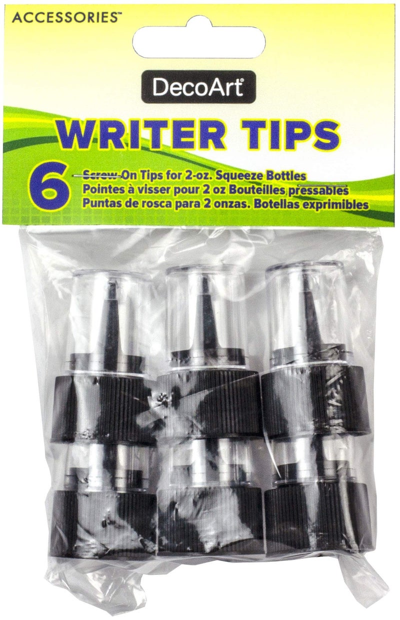 Deco Art DecoArt DecoArt Accessories Writer Tips 6Pkg