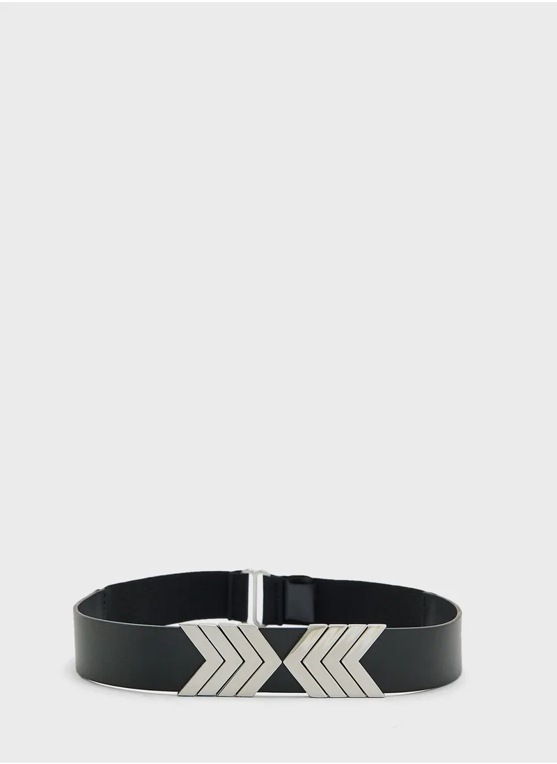 VERO MODA Vmhelma Coated Waist Belt