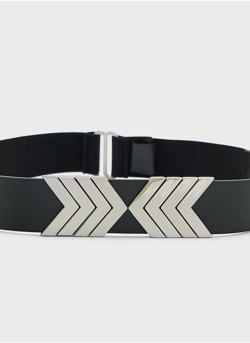 VERO MODA Vmhelma Coated Waist Belt