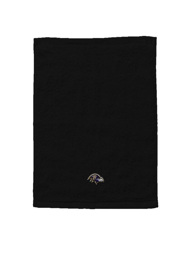 Northwest Baltimore Ravens NFL Team Logo Wash Cloth 4 Pack 12 x 12 Inches - Image 1