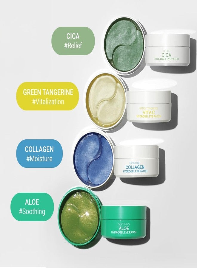 tenzero Moisture Collagen Hydrogel Eye Patch (60 pairs, 90g), Collagen Treatments for Puffy Eye, Dark Circles, Fine Lines, Revitalizing, Hydrating Eye Pads, Korean Under Eye Masks Skincare - Image 4