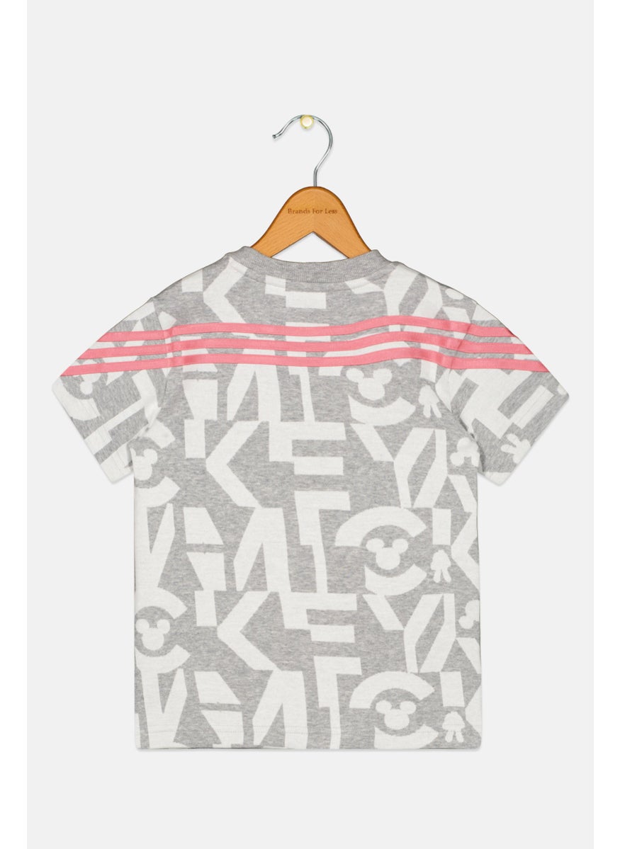Adidas - Toddlers Boy Short Sleeve Brand Logo T Shirt, Multicolor - Image 1