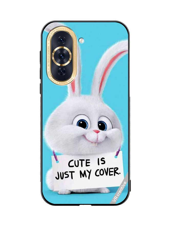 VR CREATIVE Protective Case Cover For Huawei Nova 10 Cute Is Just My Cover Design Multicolour - Image 1