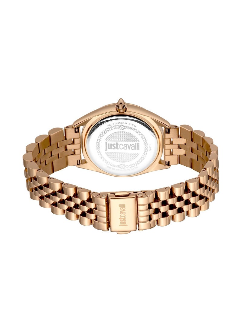 Just Cavalli - Women's Analog Round Shape Stainless Steel Wrist Watch JC1L195M0375 - 34 Mm - Image 1