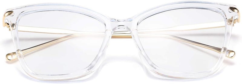 FEISEDY Oversized Cat Eye Glasses Frame Blue Light Blocking Eyewear for Women B2589 - Image 3