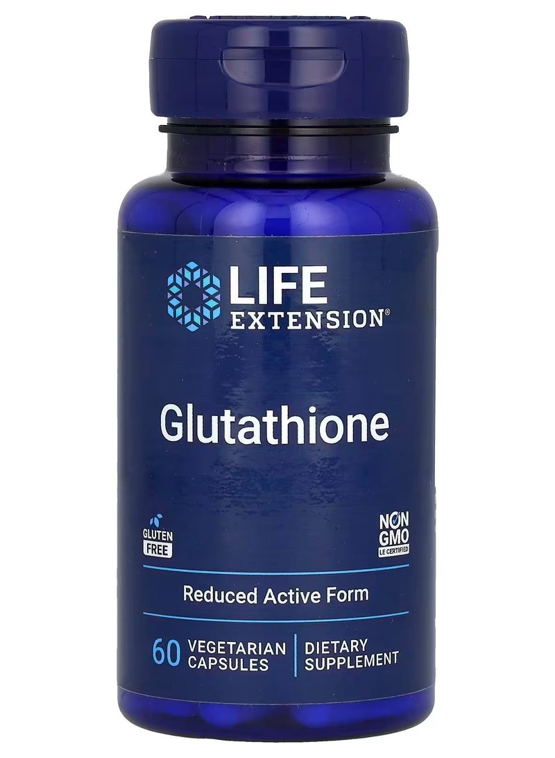 Life Extension, Glutathione, 60 Vegetarian Capsules - Image 1