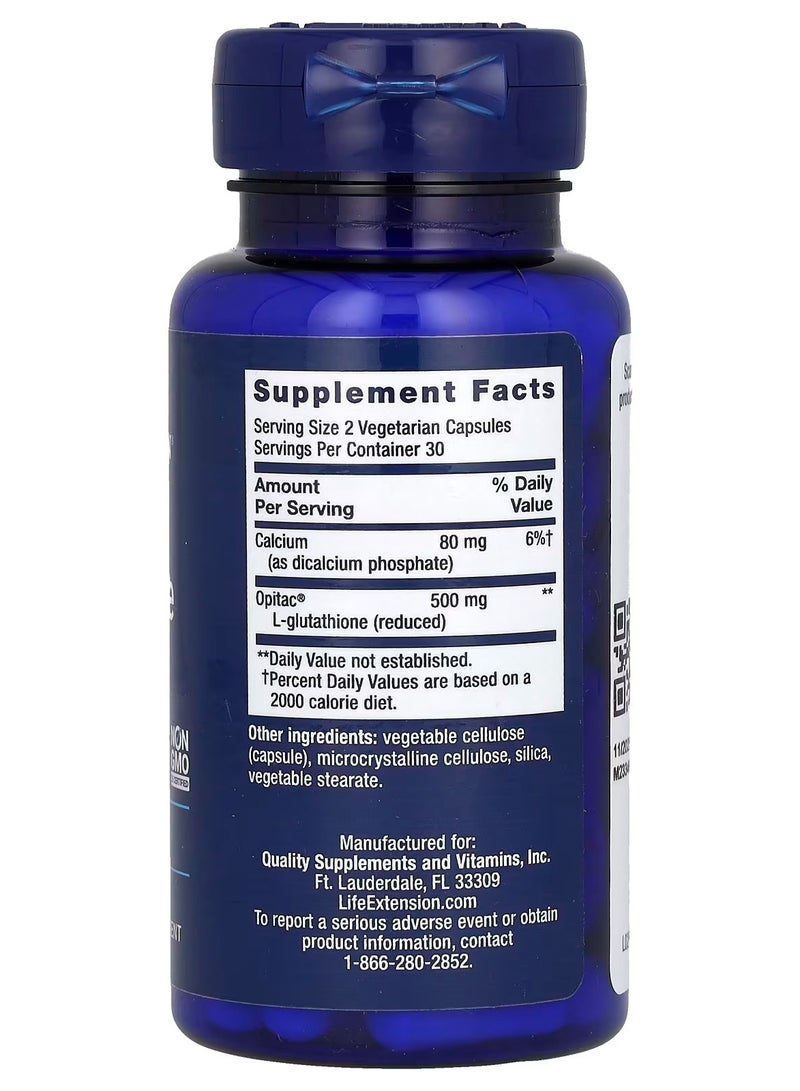 Life Extension, Glutathione, 60 Vegetarian Capsules - Image 2