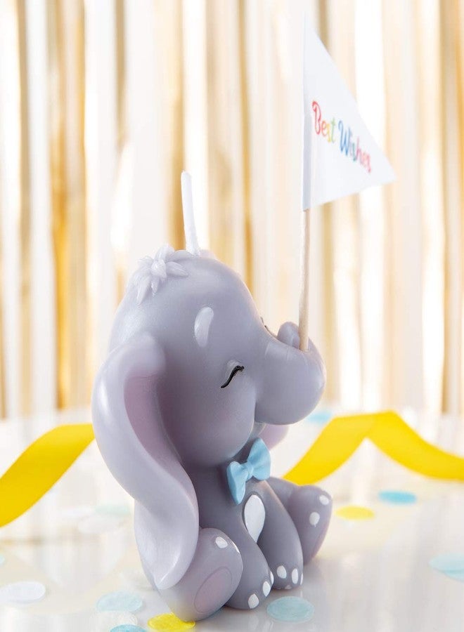 iLikePar Cute Baby Elephant for Birthday Party Baby Shower and Wedding Favor (Baby Boy) - Image 3