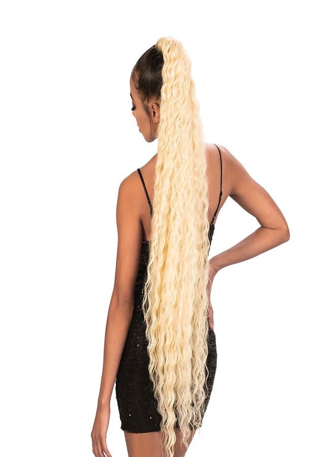 زوري شعر زوري سيس الصناعي الطبيعي ذو التموجات العميقة 30 بوصة (اللون: أسود داكن 1B) - Image 3